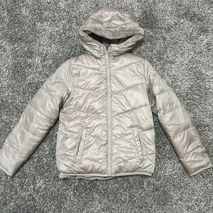 Abercrombie Kids girls Cozy reversible puffer